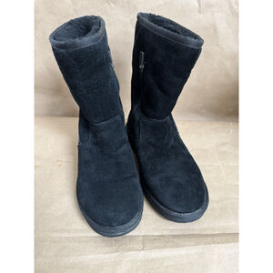 Ugg Celvin Womens Winter Black Boot Size 7  1016591